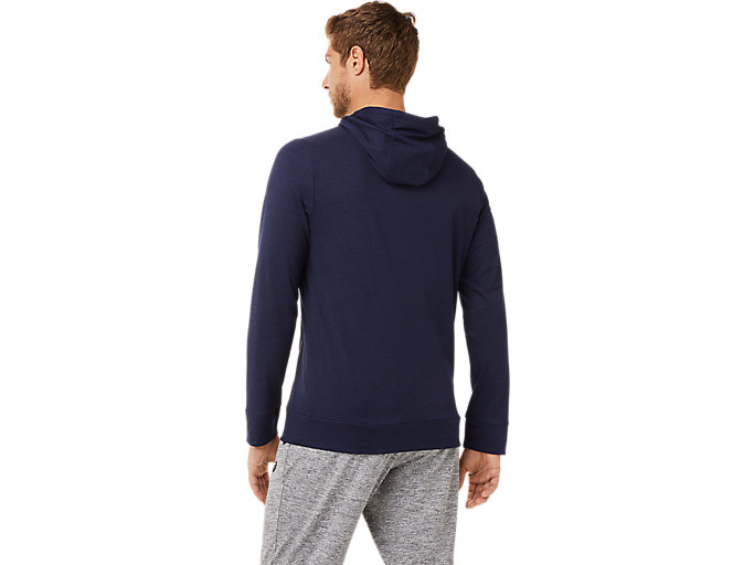 Mikiny S Kapucňou Asics Tech Pullover Panske Námornícka Modrá | 49650-POUA