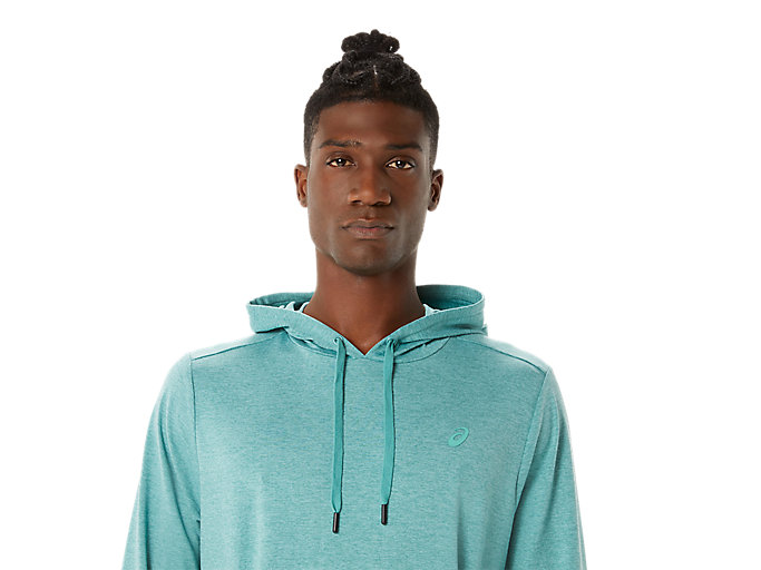 Mikiny S Kapucňou Asics Tech Pullover Panske Olivovo Zelená | 85031-MZBW