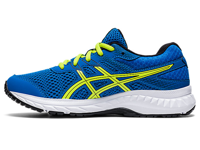 Skolske Topanky Asics Contend 6 Grade Detske Modre Svetlo Zelene | 17830-YTNE