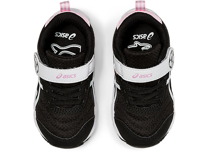 Skolske Topanky Asics Contend 6 Toddler Size Detske Čierne Ruzove Zlate | 98231-GOAV