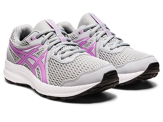 Skolske Topanky Asics Contend 7 Grade Detske Siva Lavendel | 62739-DZRX