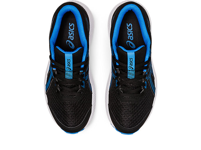 Skolske Topanky Asics Contend 8 Grade Detske Čierne Modre | 02153-RATY