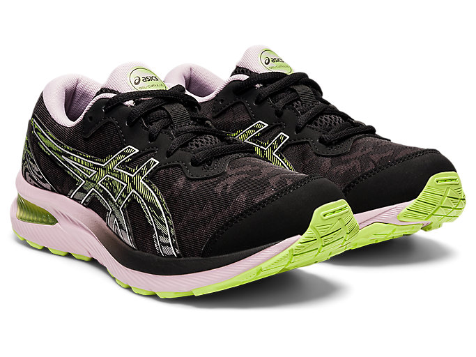 Skolske Topanky Asics Gel-cumulus 23 Grade Detske Čierne Ruzove | 65914-CZKF