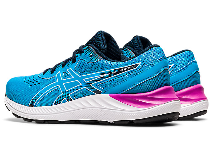 Skolske Topanky Asics Gel-excite 8 Grade Detske Svetlo Tyrkysové Biele | 34278-FBDS