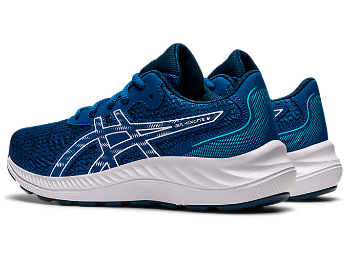 Skolske Topanky Asics Gel-excite 9 Grade Detske Biele | 70593-FYMG