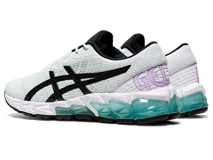 Skolske Topanky Asics Gel-quantum 180 5 Grade Detske Biele Čierne | 75401-IJMC