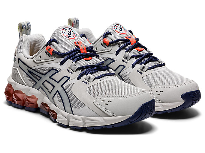 Skolske Topanky Asics Gel-quantum 180 Grade Detske Siva Modre | 20635-KQAY