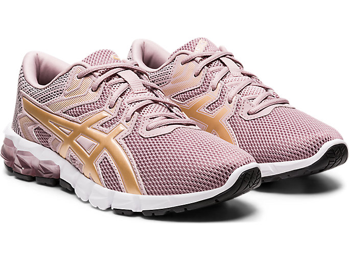 Skolske Topanky Asics Gel-quantum 90 2 Grade Detske Ruzove | 24578-MXVS