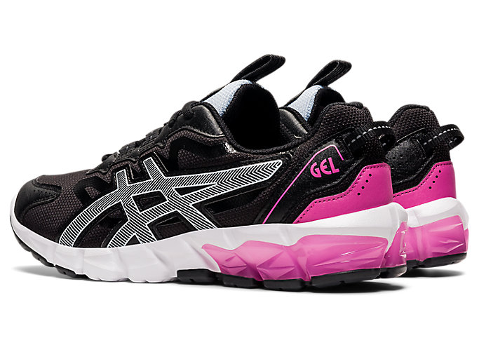 Skolske Topanky Asics Gel-quantum 90 3 Grade Detske Čierne Modre | 85792-XFYK