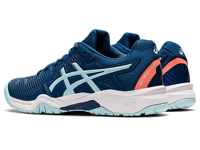 Skolske Topanky Asics Gel-resolution 8 Grade Detske Svetlo Indigo Modre | 56280-OSIH