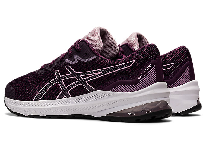 Skolske Topanky Asics Gt-1000 11 Grade Detske Tmavo Nachový Ruzove | 42095-YZNQ