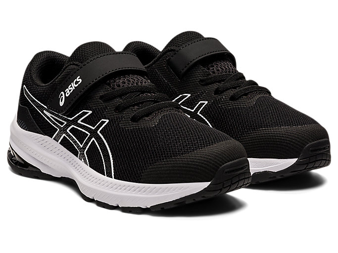 Skolske Topanky Asics Gt-1000 11 Pre Detske Čierne Biele | 20536-JVDS