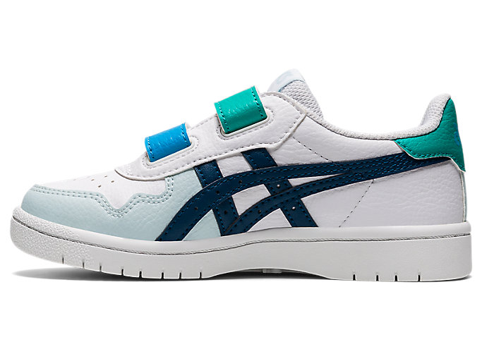 Skolske Topanky Asics Japan S Pre Detske Biele Modre | 74952-XWRZ