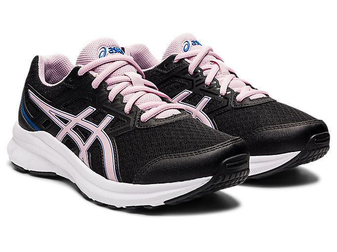 Skolske Topanky Asics Jolt 3 Grade Detske Čierne Ruzove | 14679-IBMF