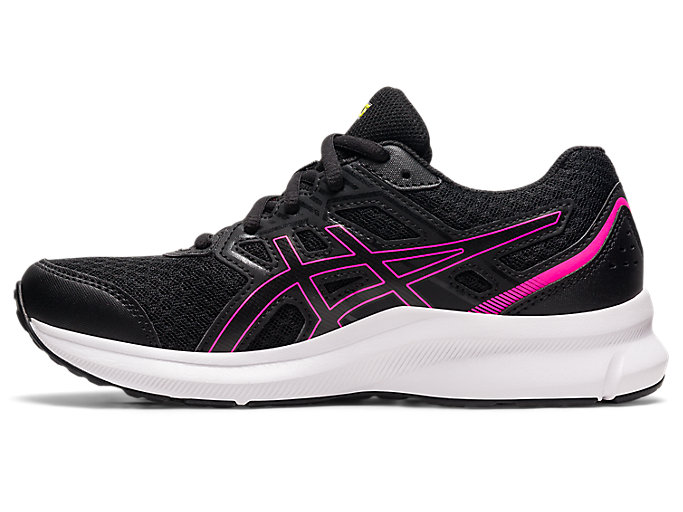 Skolske Topanky Asics Jolt 3 Grade Detske Čierne Ruzove | 85721-FXKL