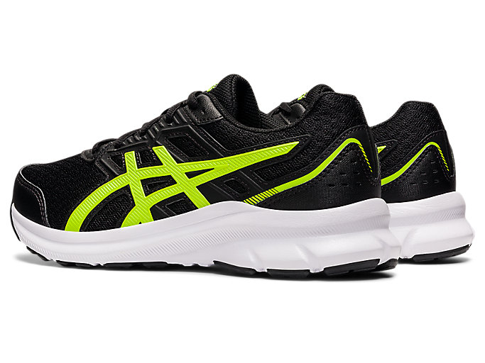 Skolske Topanky Asics Jolt 3 Grade Detske Čierne Zelene | 98504-OHMV