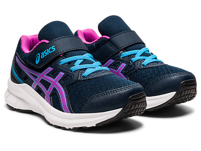 Skolske Topanky Asics Jolt 3 Pre Detske Modre Nachový | 87291-ALUF