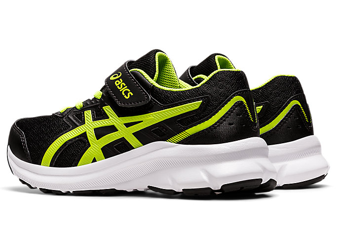 Skolske Topanky Asics Jolt 3 Pre Detske Čierne Zelene | 96378-FUHG