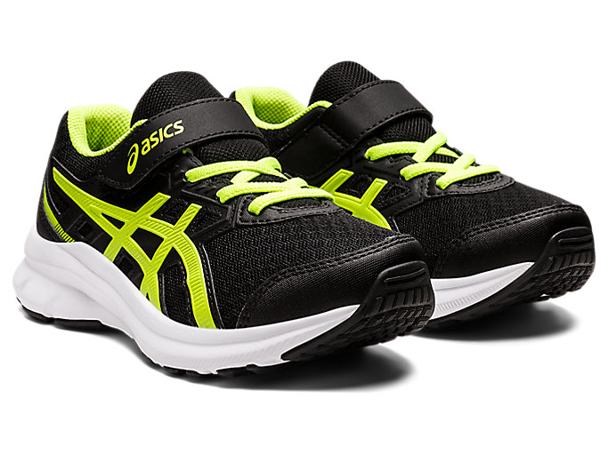 Skolske Topanky Asics Jolt 3 Pre Detske Čierne Zelene | 96378-FUHG