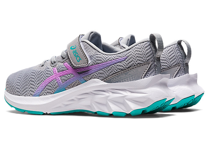 Skolske Topanky Asics Novablast 2 Pre Detske Siva Lavendel | 07691-EZUP