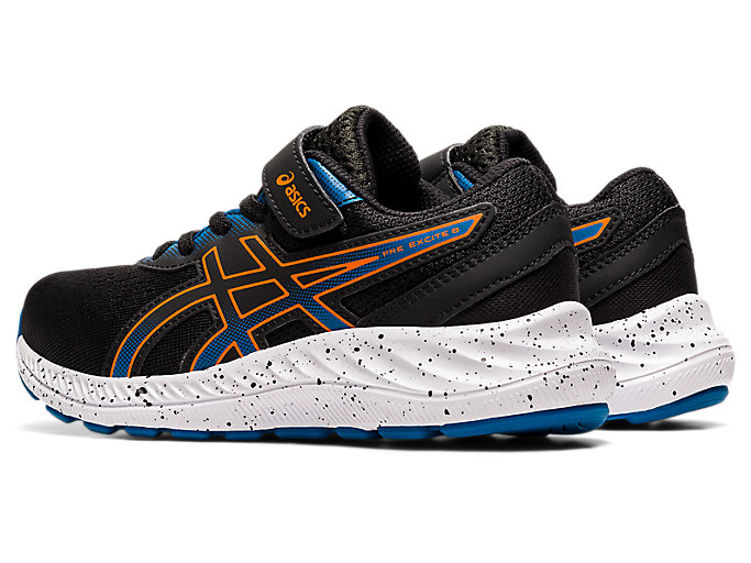 Skolske Topanky Asics Pre Excite 8 Pre Detske Čierne Oranžové | 14806-RJXL