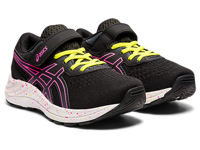 Skolske Topanky Asics Pre Excite 8 Pre Detske Čierne Ruzove | 14932-UMBV