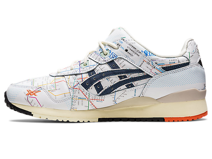 Tenisky Asics Gel-lyte Iii Og Panske Biele Námornícka Modrá | 95426-BOZP