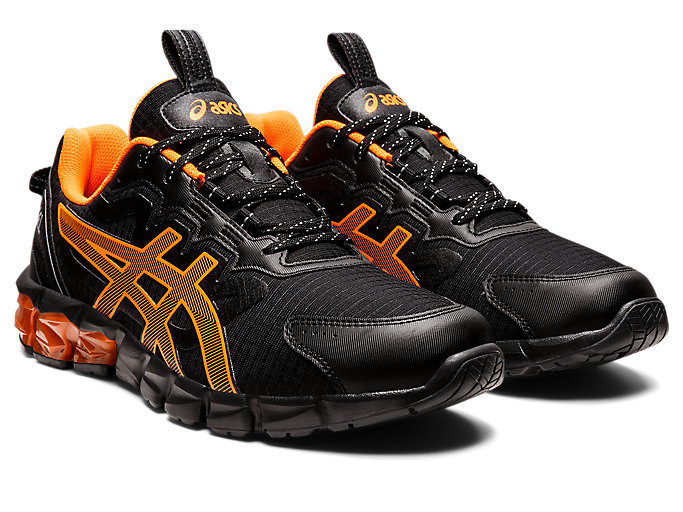 Tenisky Asics Gel-quantum 90 Panske Čierne Oranžové | 58641-TBSK