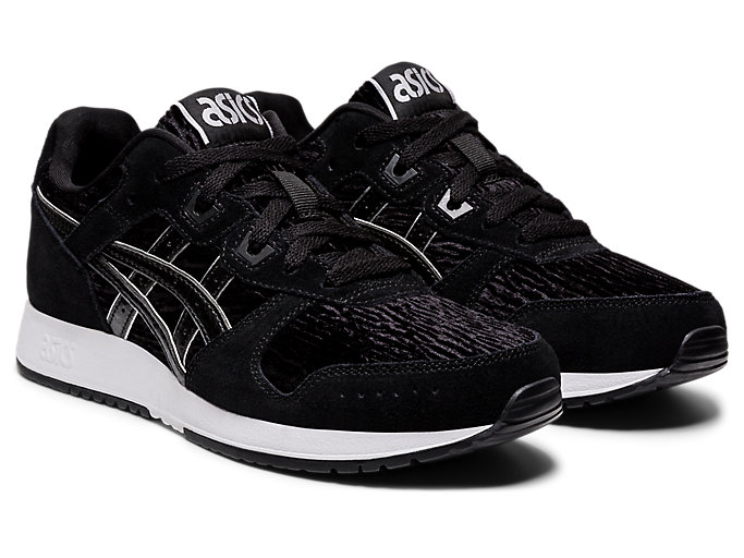 Tenisky Asics Lyte Klasické Damske Čierne Strieborne | 37450-ASNE