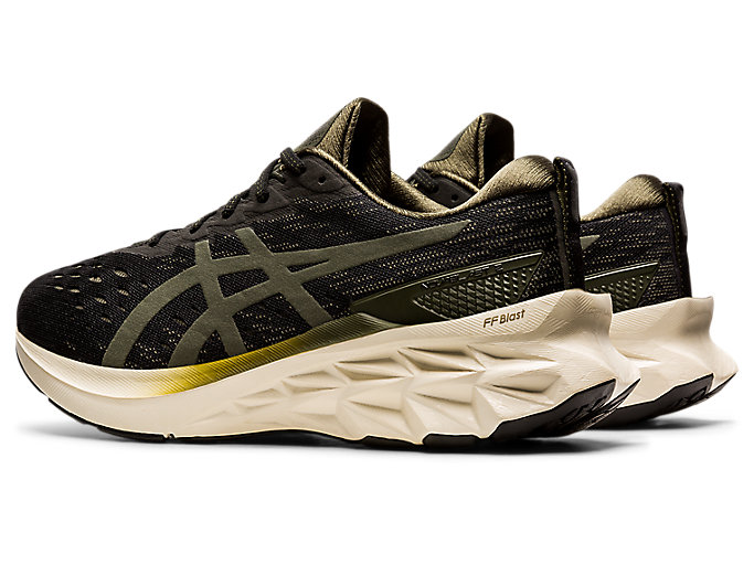 Tenisky Asics Novablast 2 Sps Panske Čierne Olivovo Zelená | 02358-ODAL