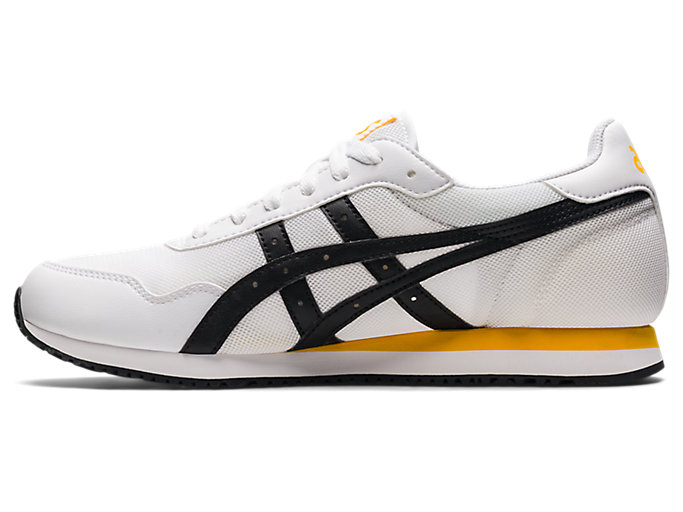 Tenisky Asics Tiger Runner Panske Biele Čierne | 35487-OSGQ