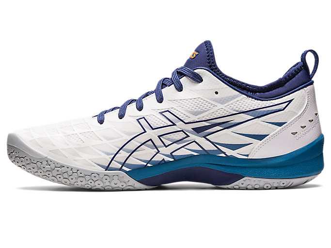 Tenisky Na Volejbal Asics Blast Ff 3 Panske Biele Tmavo | 83956-KHZM