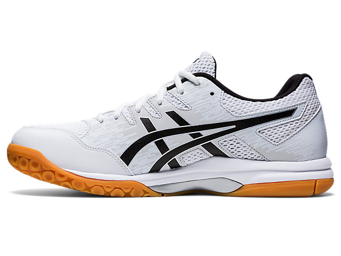 Tenisky Na Volejbal Asics Gel-furtherup Panske Biele Čierne | 80541-ZDUE