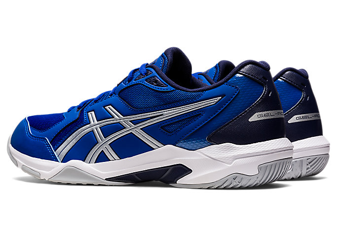 Tenisky Na Volejbal Asics Gel-rocket 10 (2e) Panske Modre Strieborne | 01438-EMCJ