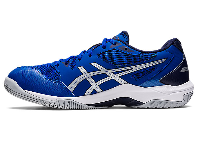 Tenisky Na Volejbal Asics Gel-rocket 10 (2e) Panske Modre Strieborne | 01438-EMCJ