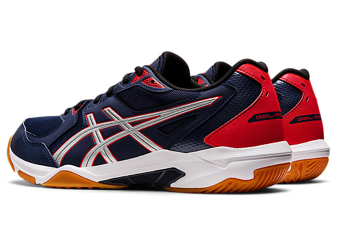 Tenisky Na Volejbal Asics Gel-rocket 10 (2e) Panske Námornícka Modrá Strieborne | 35142-CQTI