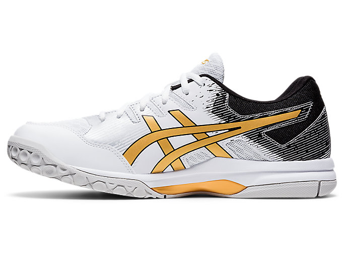 Tenisky Na Volejbal Asics Gel-rocket 9 Panske Biele Zlate | 71849-BDKF