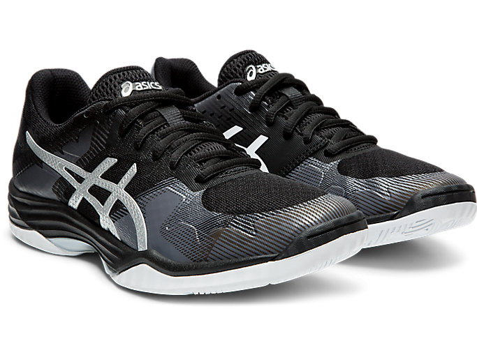 Tenisky Na Volejbal Asics Gel-tactic 2 Damske Čierne Strieborne | 26495-EPRM