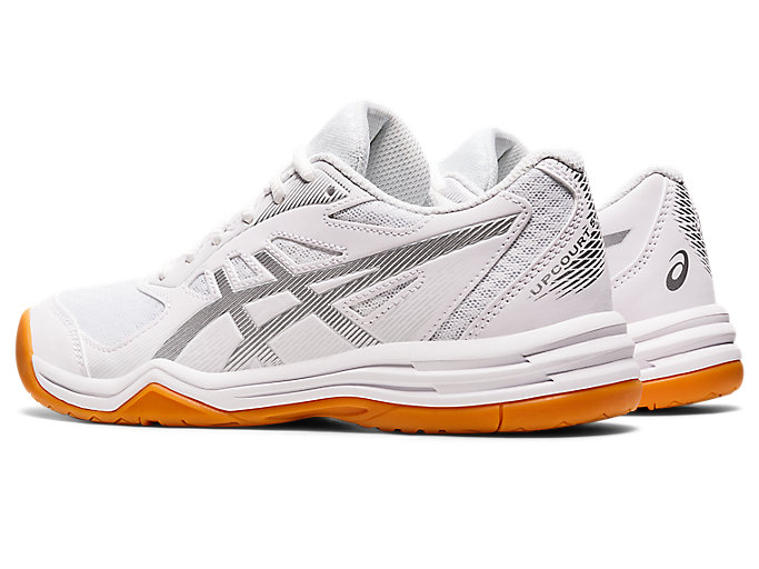 Tenisky Na Volejbal Asics Upcourt 5 Damske Biele Strieborne | 67295-RQPU