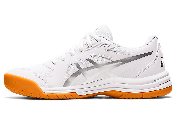 Tenisky Na Volejbal Asics Upcourt 5 Damske Biele Strieborne | 67295-RQPU