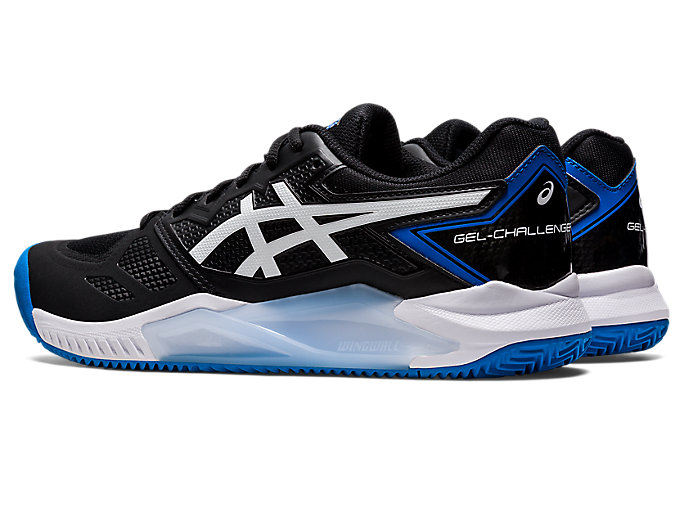 Tenisove Tenisky Asics Ahq Gel-challenger 13 Clay Standard Panske Čierne Modre | 21548-FPJW