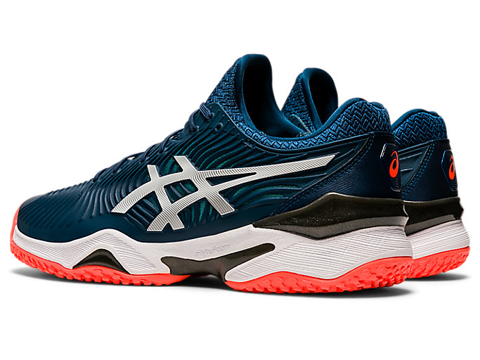 Tenisove Tenisky Asics Court Ff 2 Oc Panske Modre Biele | 89543-AEIY