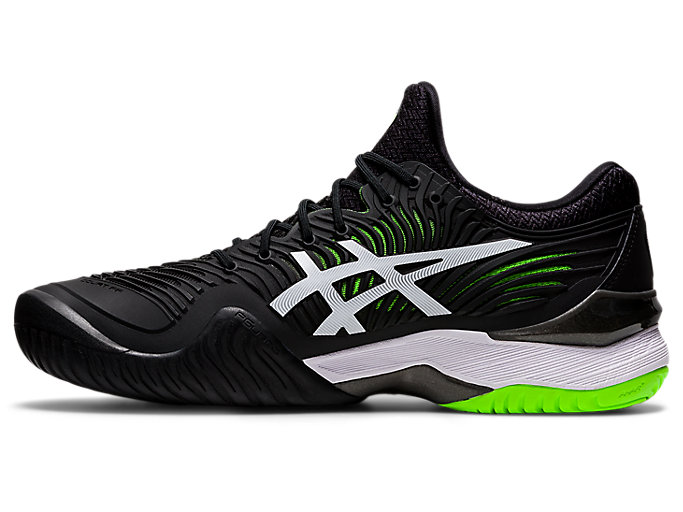 Tenisove Tenisky Asics Court Ff 2 Panske Čierne Zelene | 94861-BKIP