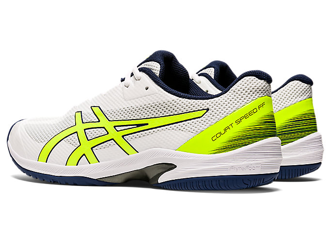 Tenisove Tenisky Asics Court Speed Ff Panske Biele Žlté | 27185-FLNB