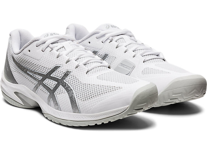 Tenisove Tenisky Asics Court Speed Ff Panske Biele Strieborne | 86459-KSZT