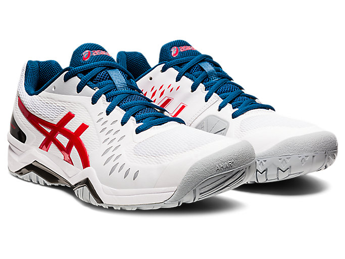 Tenisove Tenisky Asics Gel-challenger 12 Panske Biele Červené | 97203-ALCW