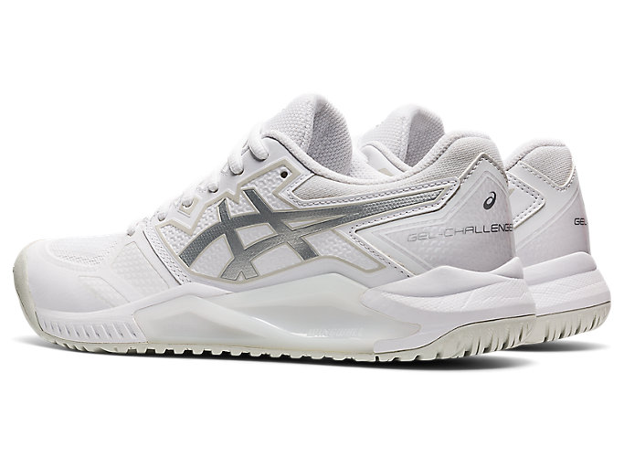 Tenisove Tenisky Asics Gel-challenger 13 Damske Biele Strieborne | 80927-PFNG