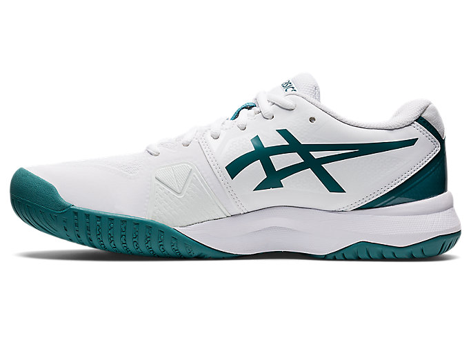 Tenisove Tenisky Asics Gel-challenger 13 Panske Biele Tmavo Zelene | 91403-OGSY