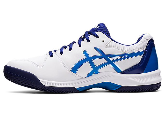 Tenisove Tenisky Asics Gel-dedicate 7 Clay Panske Biele Modre | 08765-MKXV