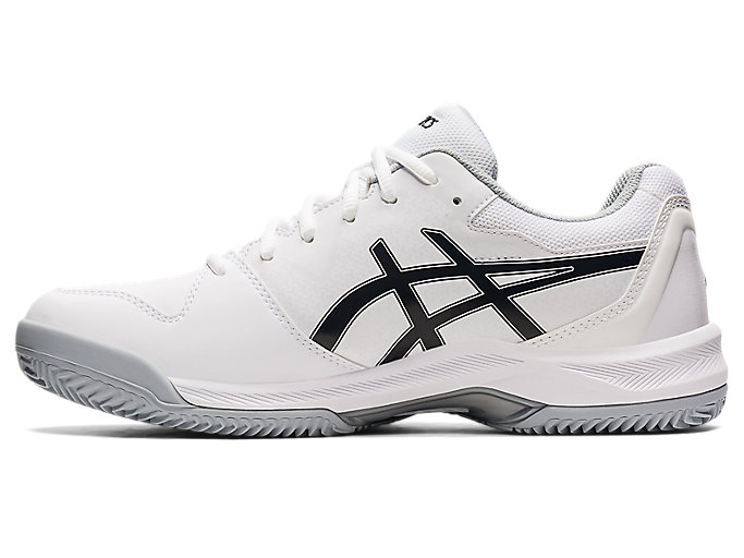 Tenisove Tenisky Asics Gel-dedicate 7 Clay Panske Biele Čierne | 73958-DSXK